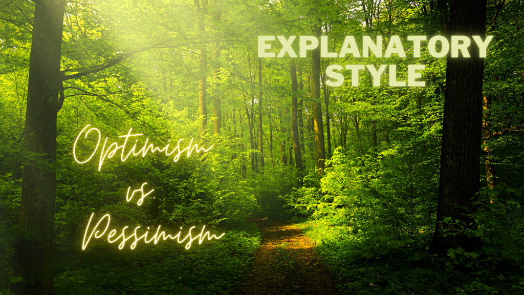 Explanatory Styles of Optimists and Pessimists